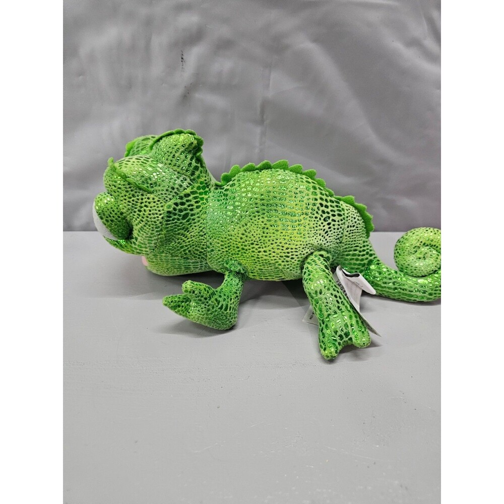 Disney Parks Pascal Plush Tangled Green Chameleon Stuffed Animal